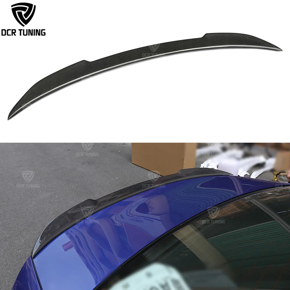 

CS Style Carbon Fiber Rear Spoiler For BMW 3 Series G20 Sedan 2019+ Body Kit Exterior Back Trunk Wing Lip 330i 340i