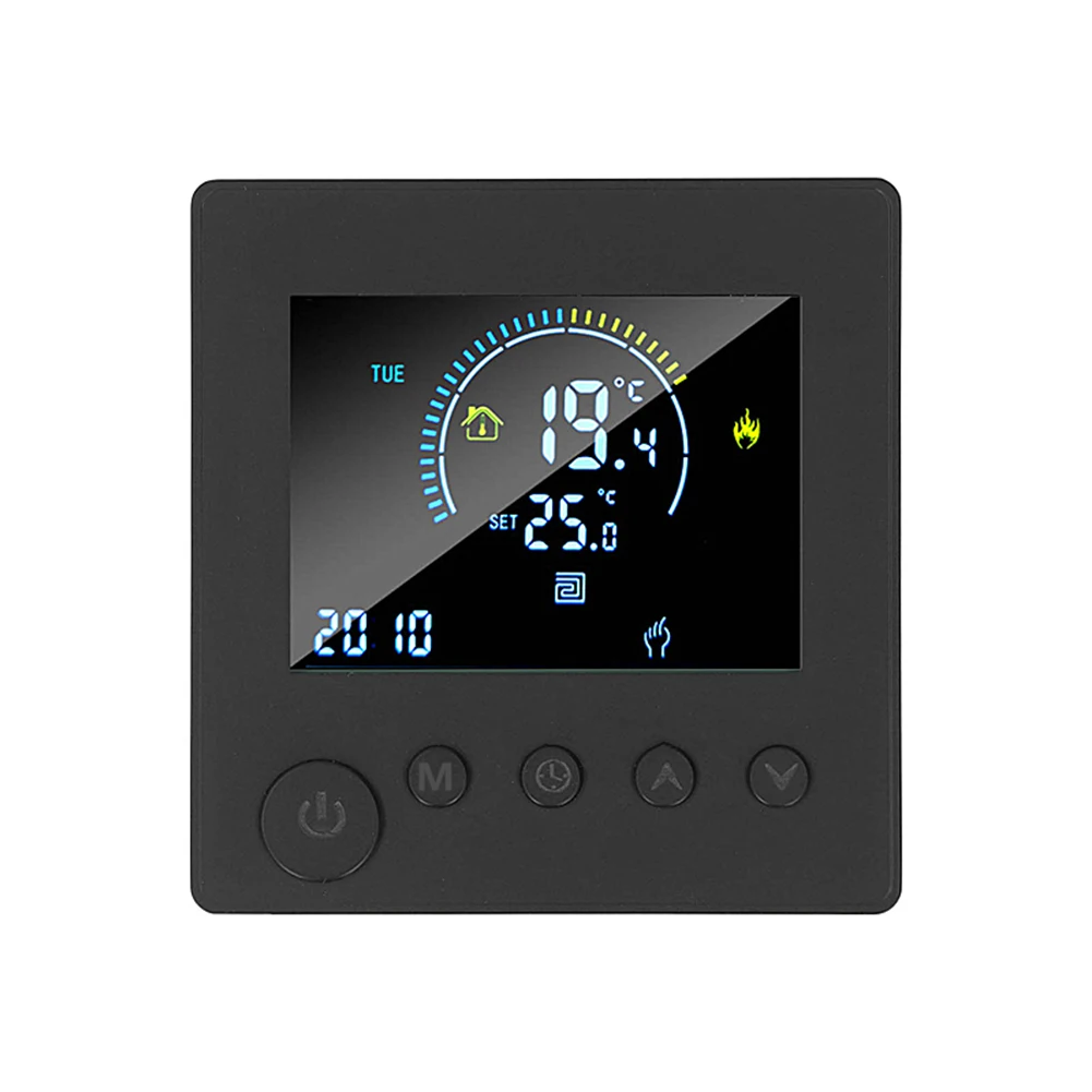 Voice Control Thermostat  WiFi Connected  Comfort and Energy Efficiency  Suitable for Electric Heating and Gas Boilers