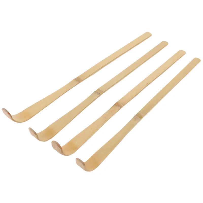 

WORTHOWN-60Pcs Retro Natural Bamboo Matcha Scoop Tea Tools Powder Matcha Spoon Japanese Tea Ceremony Tools Matcha Tea Measure
