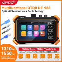 MOT-31 Mini OTDR PON OTDR 1310/1550nm 26/24dB Optic Reflectometer VFL OLS OPM LED RJ45 Cable Tester Event Map Ethernet Tester