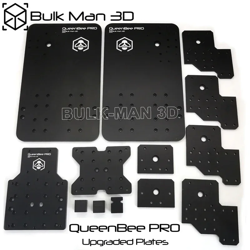 QueenBee PRO-Kit mecánico 3D CNC, riel lineal mejorado con Sistema de tensión Tingle, grabador de 4 ejes accionado por tornillo, 20% de descuento