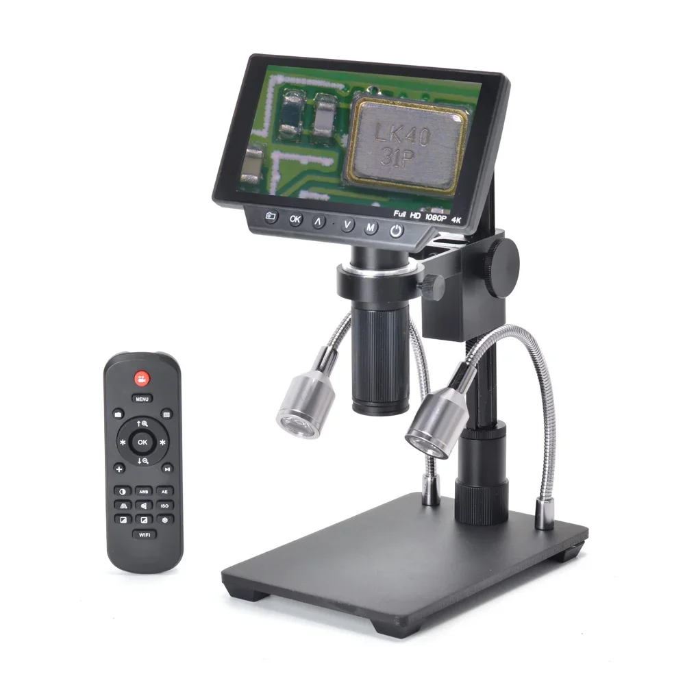 4K 1080P Digital Microscope HDMI-Compatible USB WIFI 5