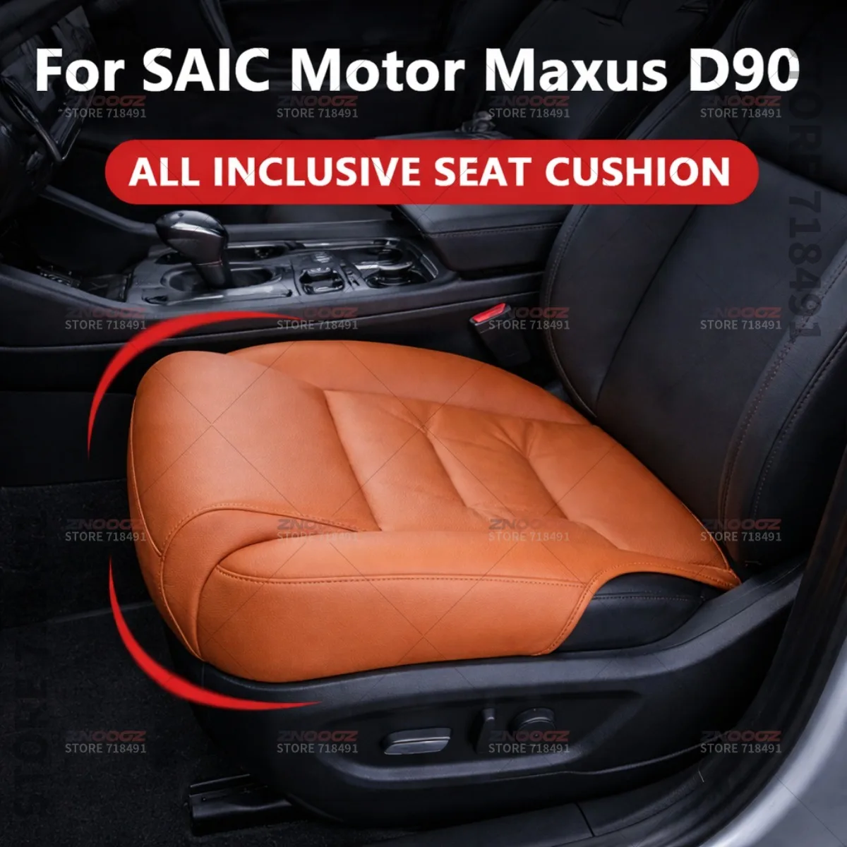 

For SAIC Motor Maxus D90 Car Seat Leg Support Extension Seat Cover Memory Foam Extender Cushion Interior Accessories