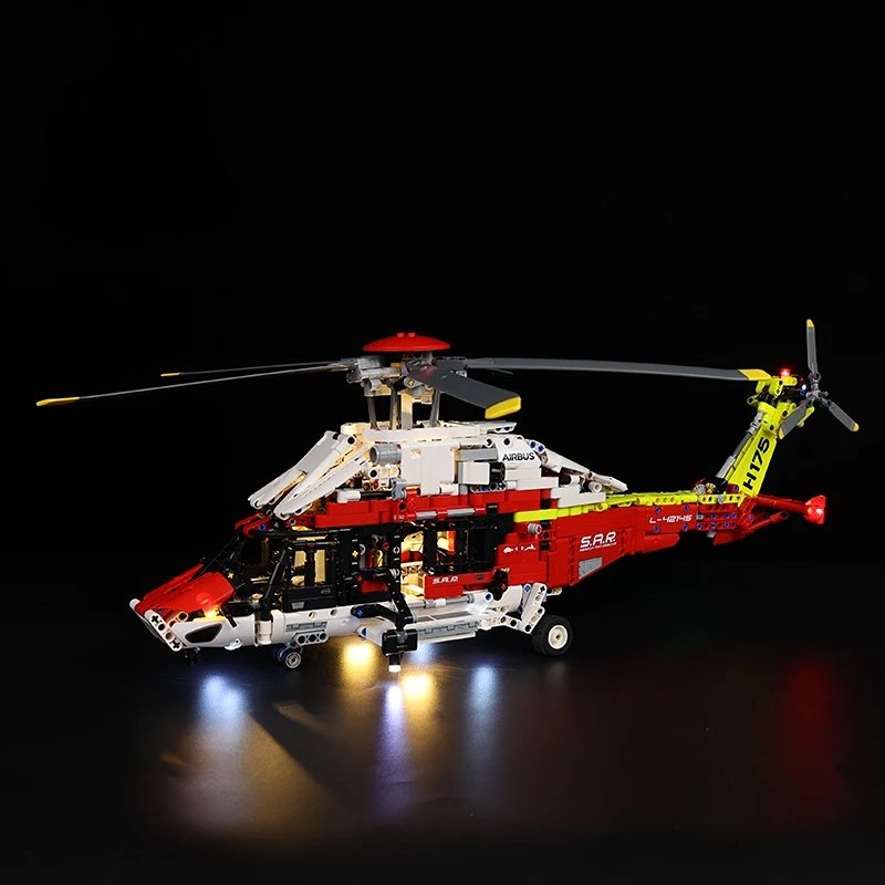 

No Bricks LED Light Kit for Airbus H175 Rescue Helicopter 42145