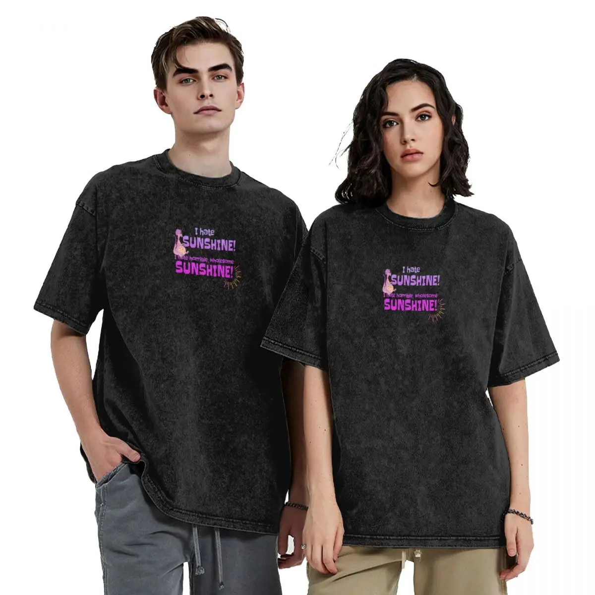 

I hate sunshine! T-Shirt oversize t-shirts man anime t shirts vintage clothes workout shirts for men