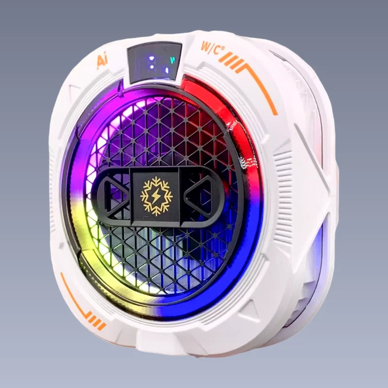 مبرد الهاتف أشباه الموصلات Ice Cold Th16 Pro مع شاشة رقمية 9 فولت مشبك مغناطيسي قوي للتبريد 2 في 1 للألعاب #5