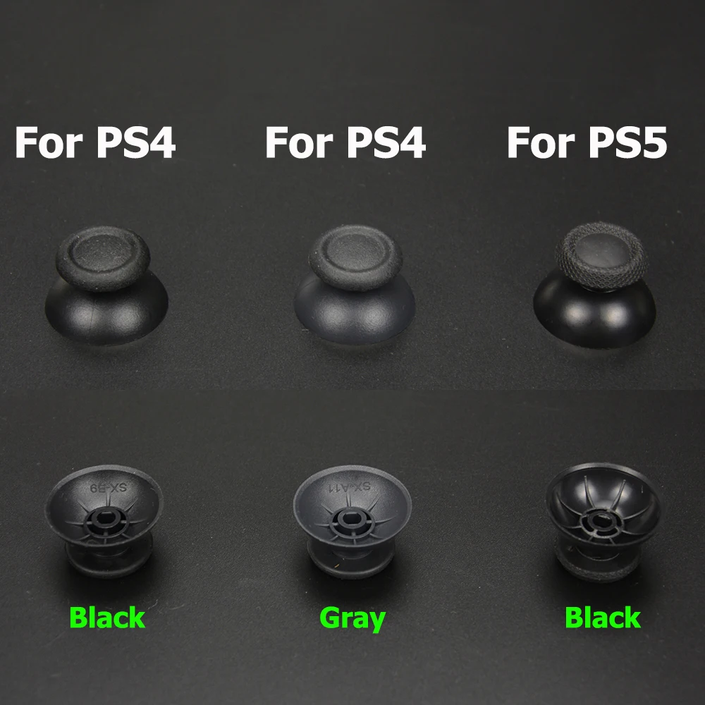 GSF 2-10pcs For PS5 PS4 Controller Thumbstick Cap Analog Joystick Thumb Stick Grip Cover For Xbox One Series X S 360 Switch Pro