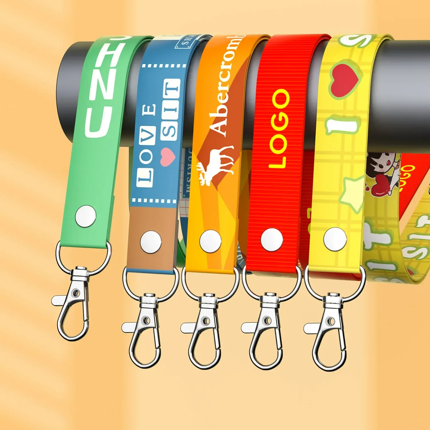 50pcs-customized-thickened-hanging-lanyard-free-logo-id-badge-holder-anti-lost-clasp-rope-keychain-neck-strap-2cm-width