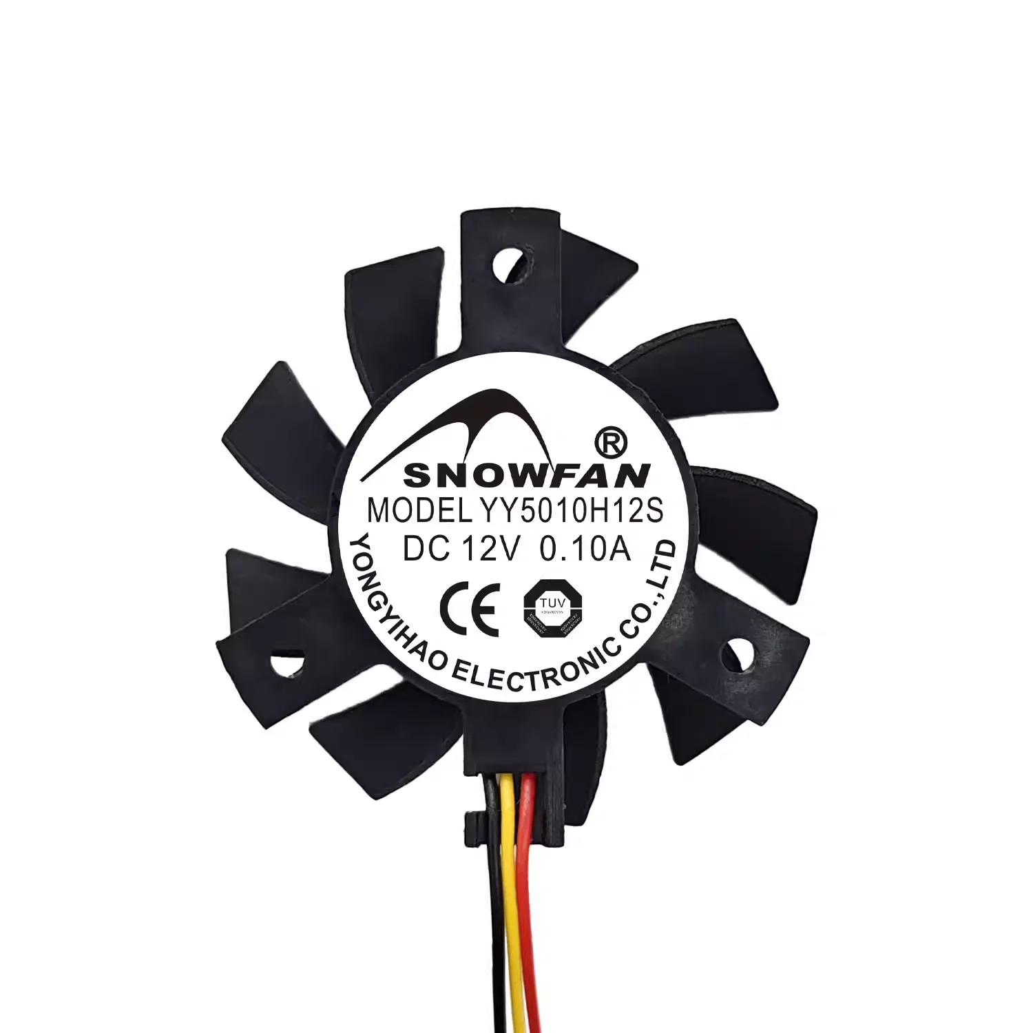 

Новый вентилятор охлаждения материнской платы SNOWFAN YY5010H12B YY5010H12S 12 В, диаметр 4,5 см.