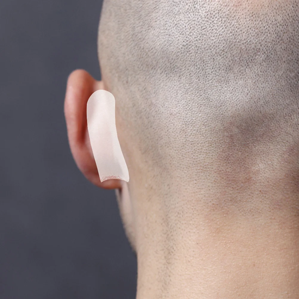 

6pcs Support Pads Transparent Sweat-Resistant Stickers For Women Correction Ear Tape Makeup Accessories Ear Patch