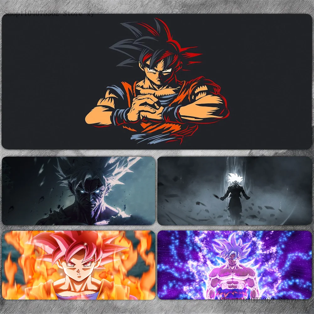 Anime G-Goku D-Dragons Non-slip Mouse Pad Suitable For Office Computers Laptops E-sports Game Desk Mats XXL Keyboard