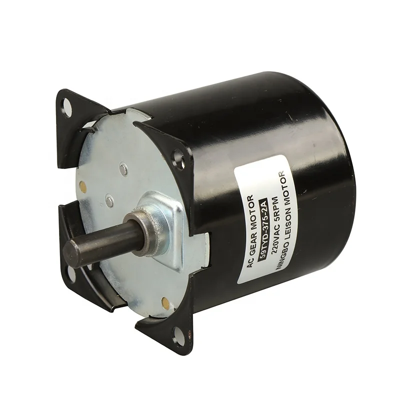 

59TYD Low RPM Synchronous Motor AC 12V 50/60Hz for Electric Vehicle