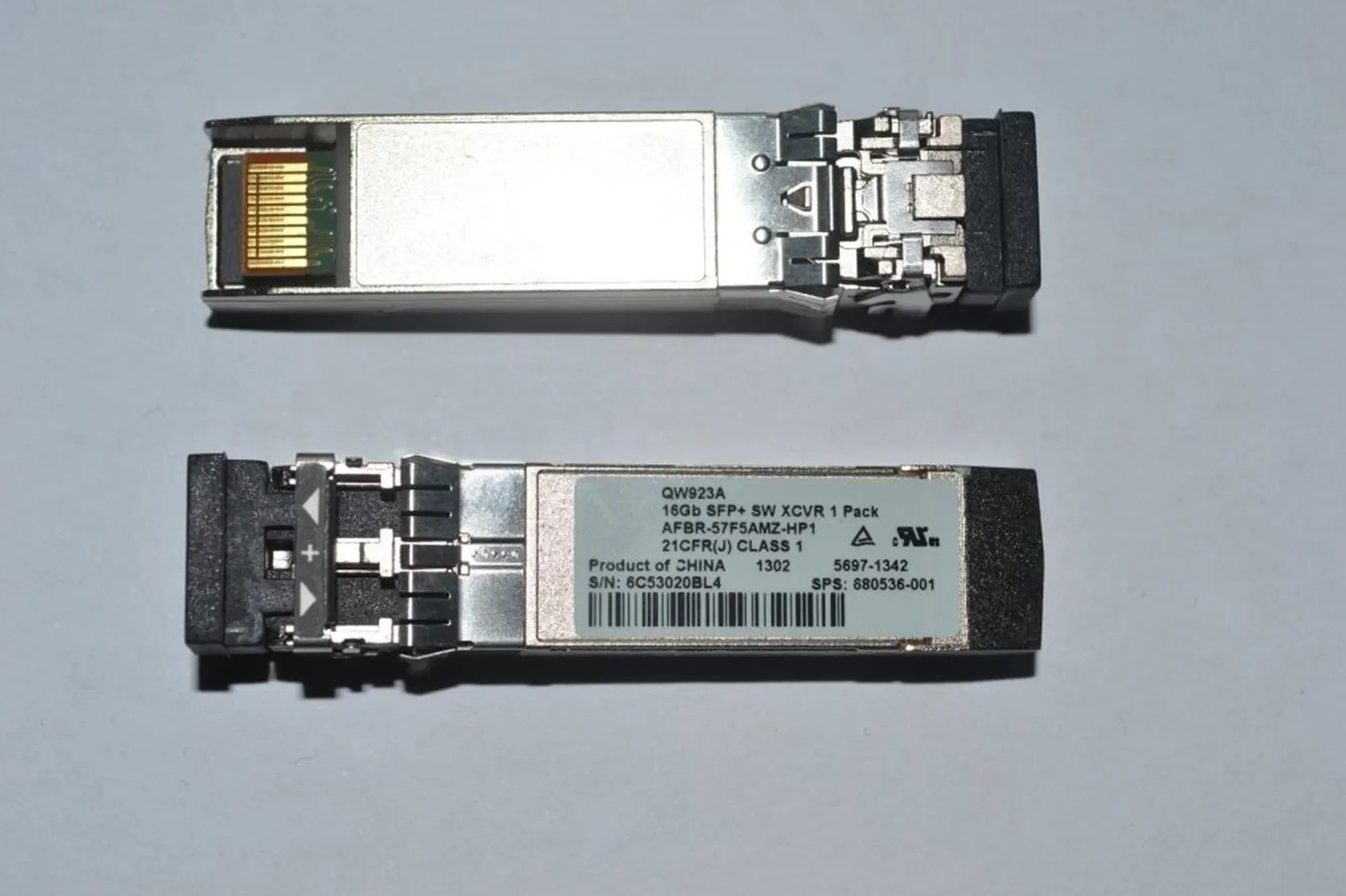 16G SFP+ SW Optical Switch  QW923A 680536-001 AFBR-57F5AMZ-HP1 FTLF8529P3BNV-HP  SN1100E 16Gb FC HBA C8R39 719212-001