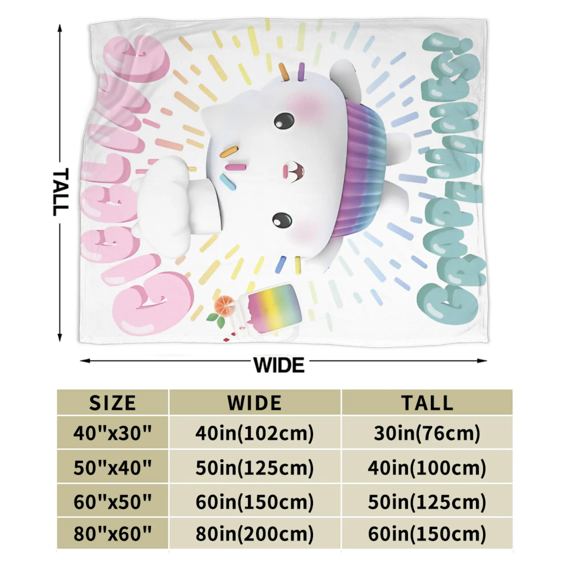 غابي دمية ككي القط العفريت العنب البطانيات الصوف مضحك الدافئة رمي البطانيات لتزيين الغطاء
