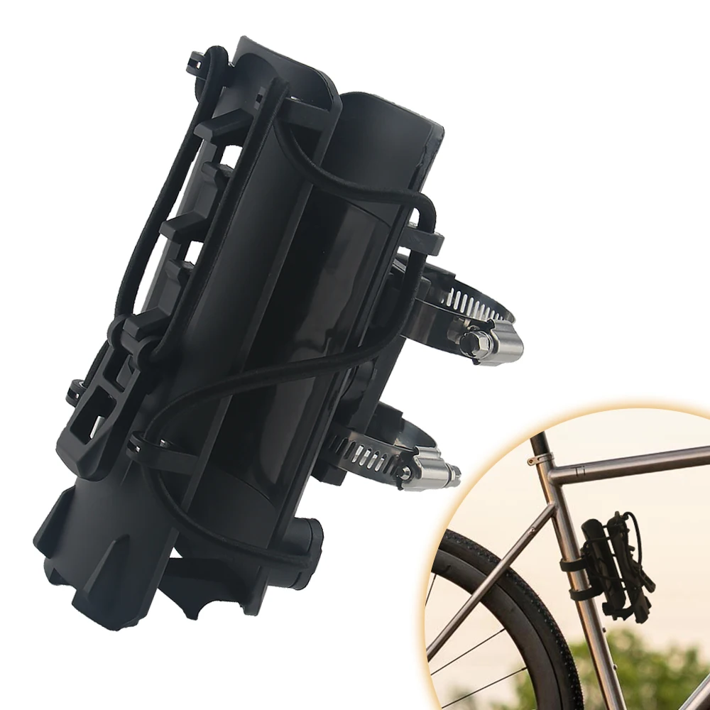 

Adjustable Motorcycle Water Bottle Holder Bicycle Cup Holder Universal Beverage Cup Holder For 22mm-43mm and 44mm-75mm Bumper