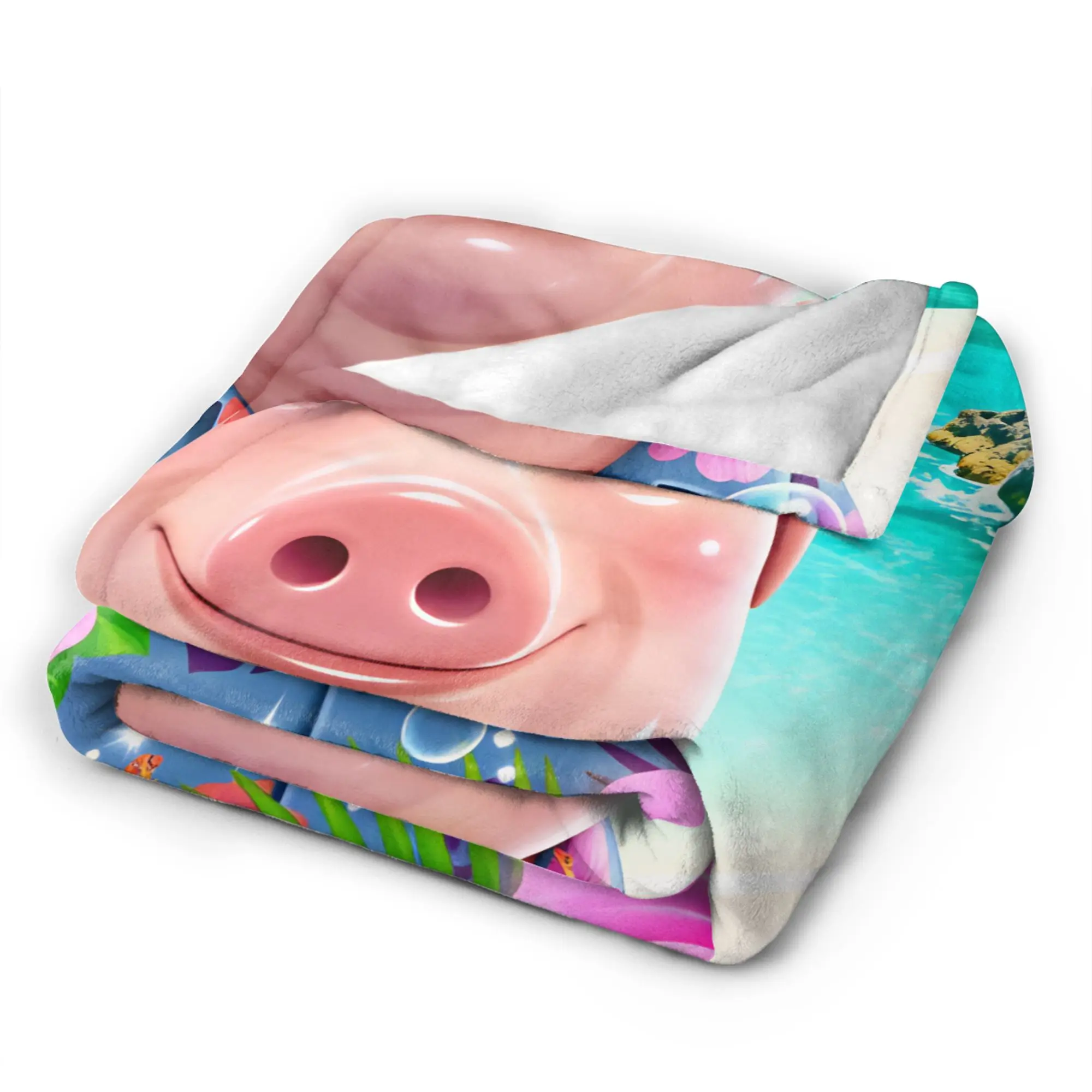 Cozy Blankets Picnic John Pork is Calling Bedding Throws Trend  Bedspread For Living Room