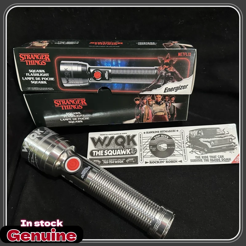 

Energizer Led Flashlight Dual Mode Strange American TV Series Merchandise Demogorgon Peripheral Gift Collectible