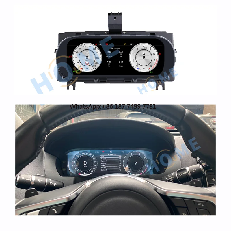 

Car Play LCD Speedometer for . Xe XEF PACE Dashboard Modification Smart Car LCD Digital Cluster Instrument Panel Linux