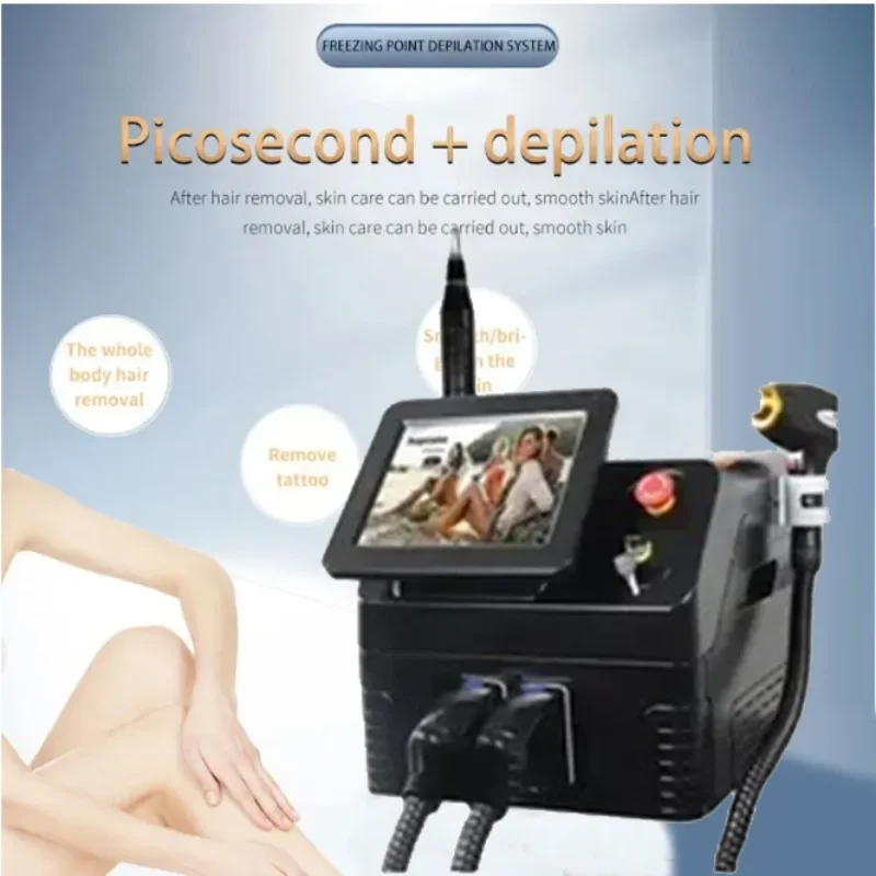 

Picosecond Laser 2 in 1 808nm Diode Laser Painless Hair Removal Tattoo Picosecond Laser Pigmentation epilator home appliance