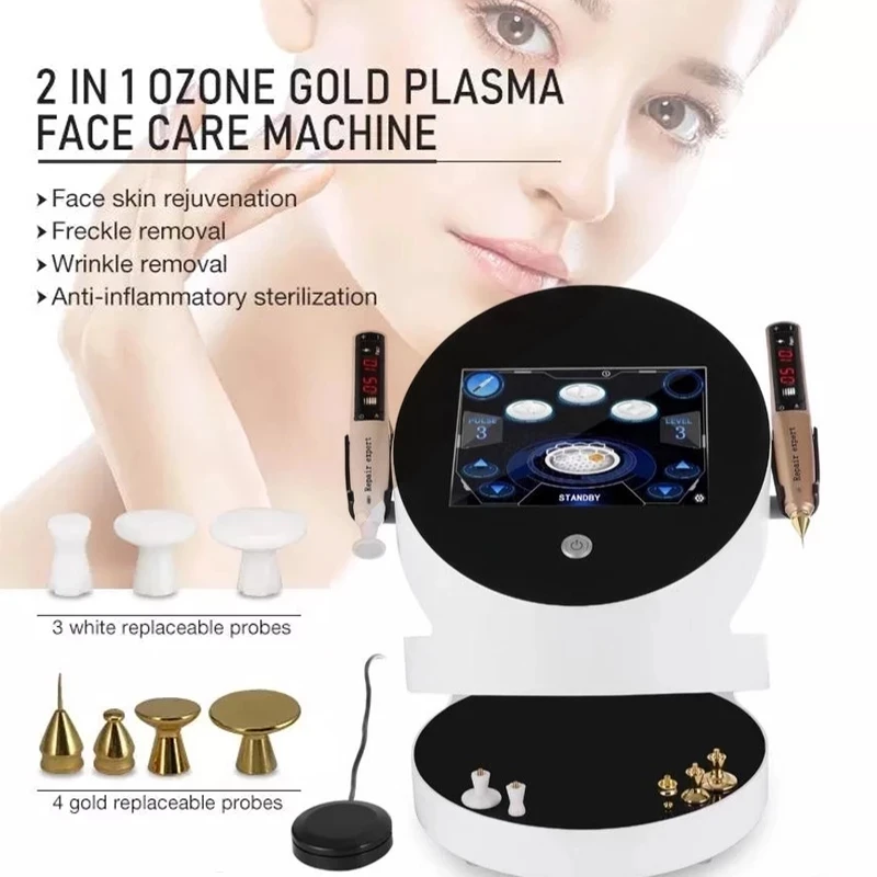 

OzonePlasmaSkincareMachine удаление веснушек/морщин, устройство для омоложения кожи лица, противовоспалительная стерилизация, оборудование для красоты