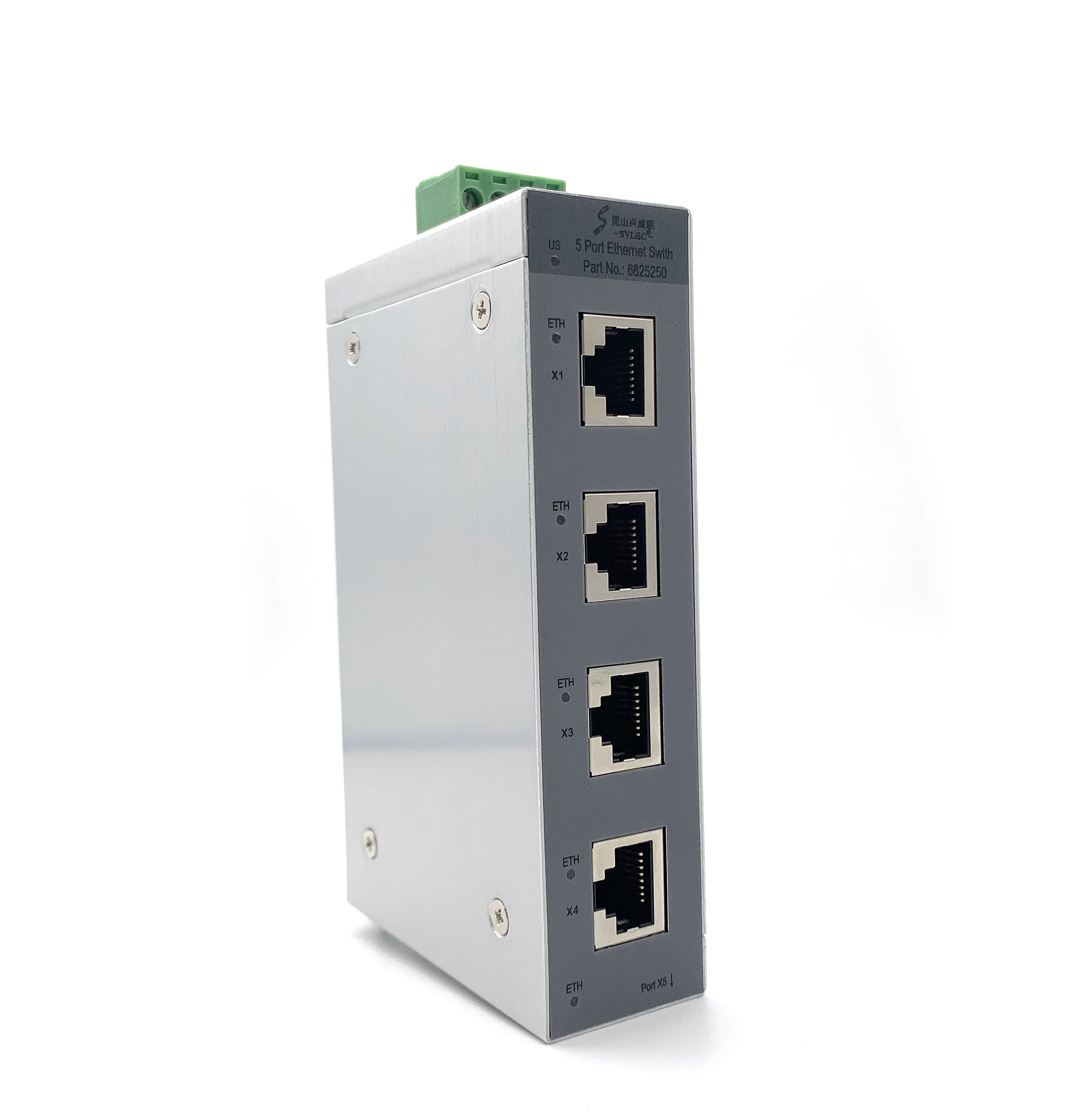 

IP20 5 ports Ethernet Switches with LED Made in China with Europe Quality