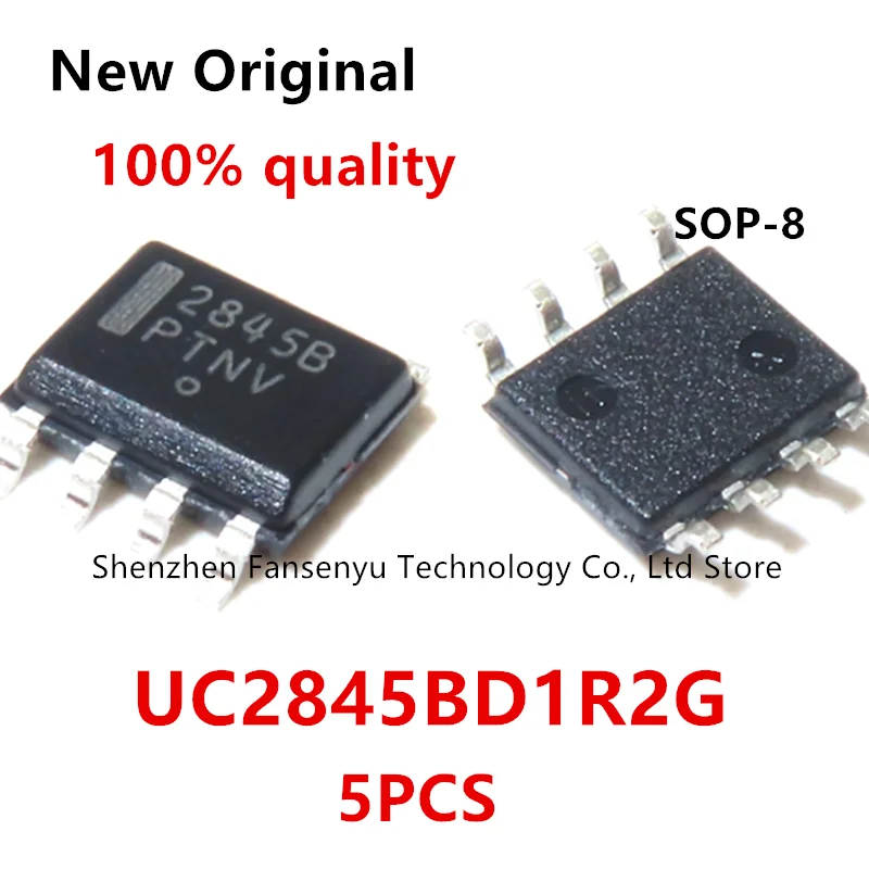 

(5piece)100% New UC2845 UC2845B 2845B UC2845BD1R2G sop8