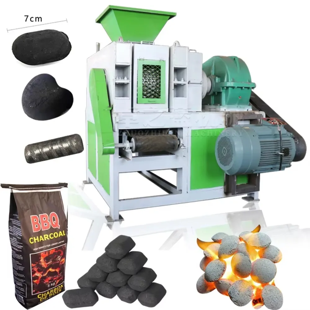 

utomatic Carbon Briquette Press for Anthracite, Biochar & Aluminum Dross - Multi-Fuel Komur Makinesi & Madera Aserrin Machine