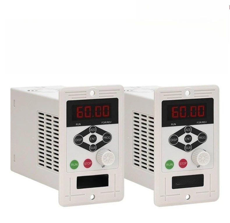 Single Phase Input Three Phase Output 220V Inverter,0.2/0.4/0.75KW PMSM Speed Controller, Over Voltage & Over Current Protection