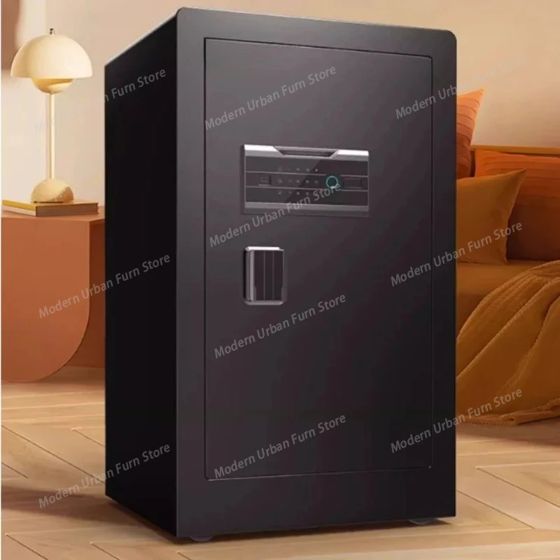 

Large Safe All Steel Anti-Theft Heavy Duty Piggy BankSafe Fingerprint Smart Password Lock Living Room Decoration Safe HomeSafe
