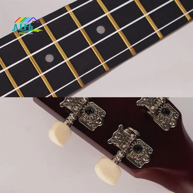 

AEF6-21 Inch Ukulele Set For Beginners 4-String Small Guitar Basswood Ukulele With Carry Bag Clip And 4 Picks