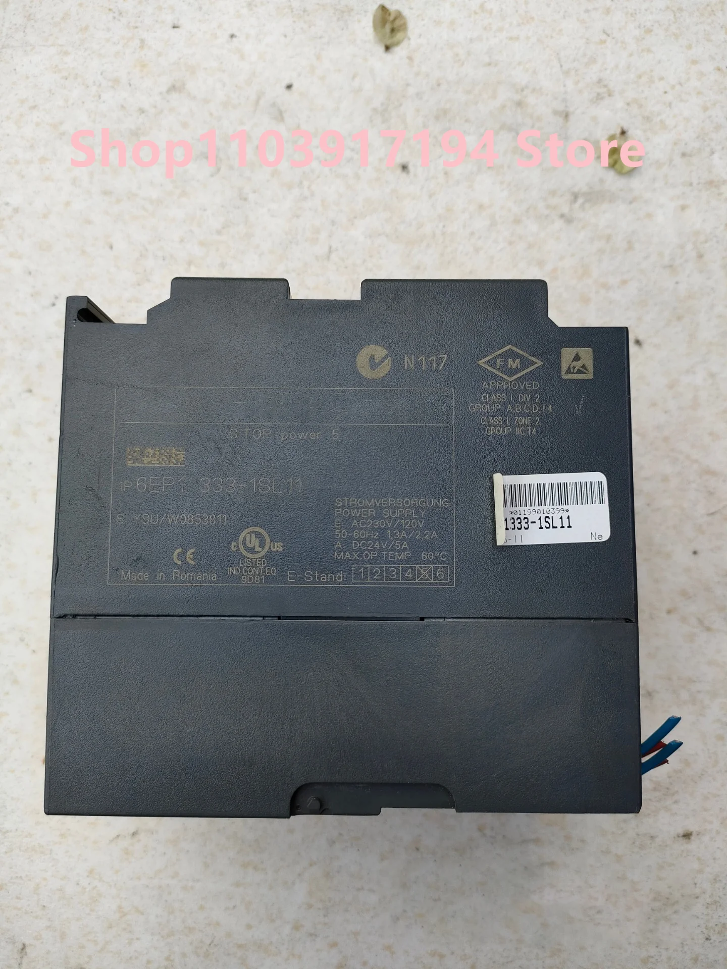 FOR SIEMENS SITOP power-supply module 6EP1333-1SL11