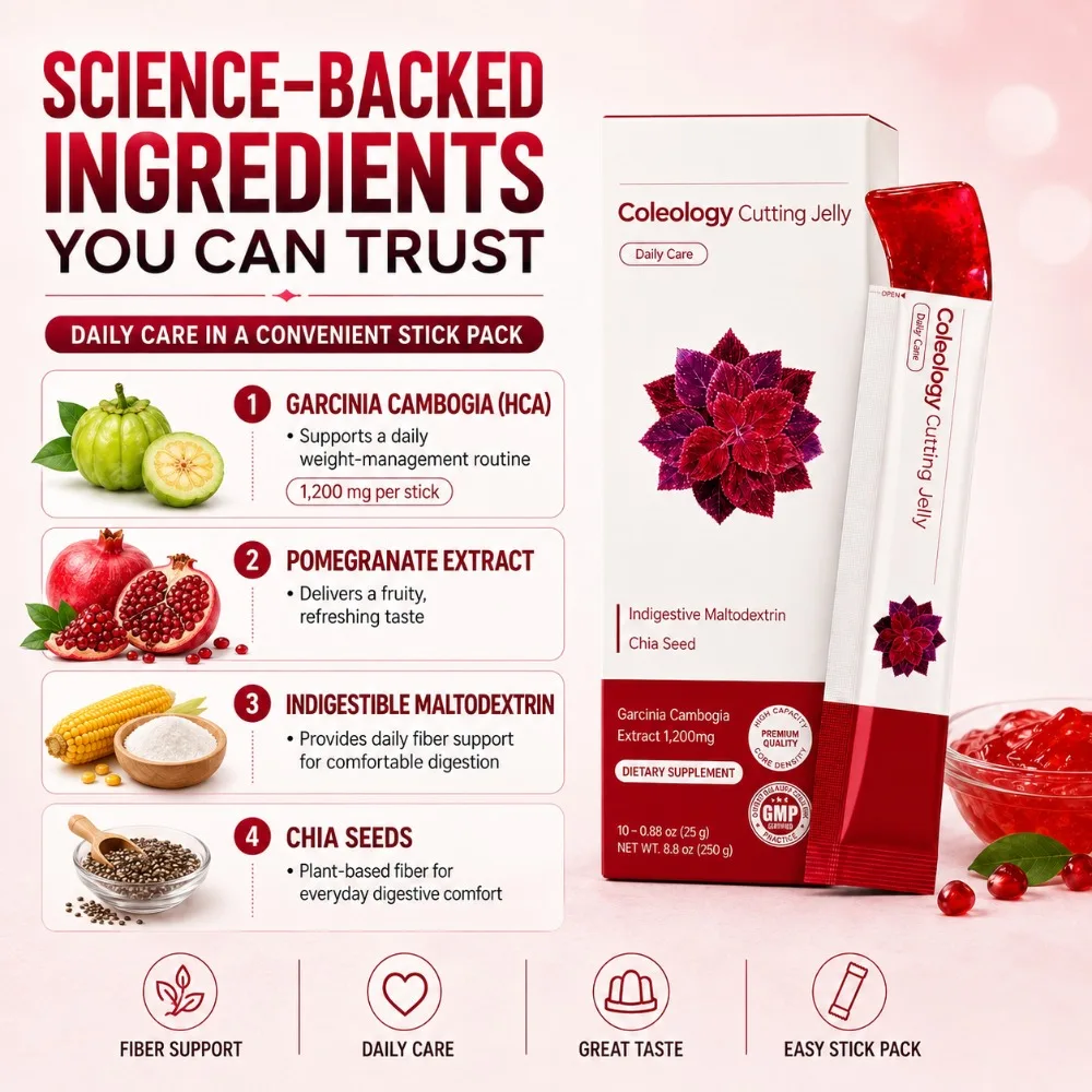 Pomegranate Jelly Sticks 25g X10 Garcinia Cambogia Chia Seed Fiber Collagen Daily Care GMP Certified Korean Dietary Supplement