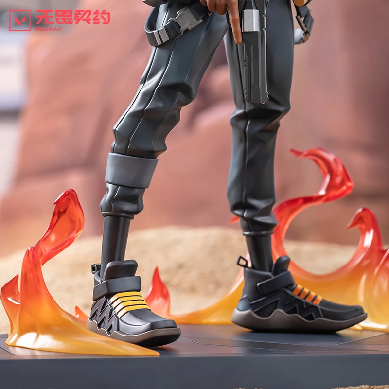 In Stock Official Genuine 33cm Valorant Figure Killjoy Jett Reyna Anime Collectible Model Desktop Decorations Holiday Gifts view 6