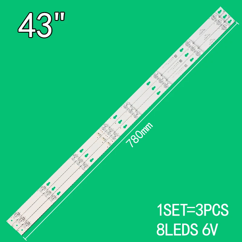 

For 43 "TV D43A810 L43E5800A-UD OEM43LB06 LED3030F2.1 V1.2 43P20US LVU430ND1L LD9W03 V3 08-43D2980-LPM00