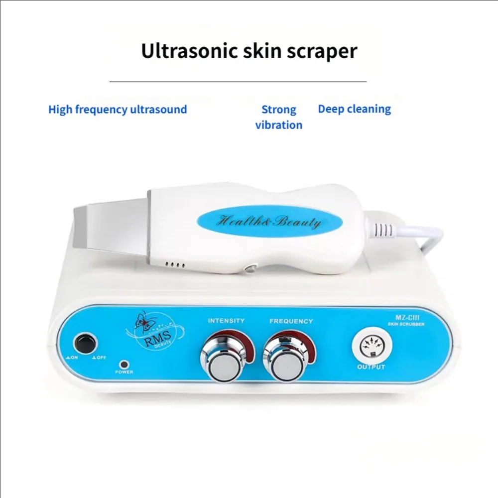 Machine faciale ultrasonique puissante, nettoyage en profondeur, élimination des points noirs, soins de la peau, Peeling de la saleté, soins de beauté, dispositif de beauté Spa