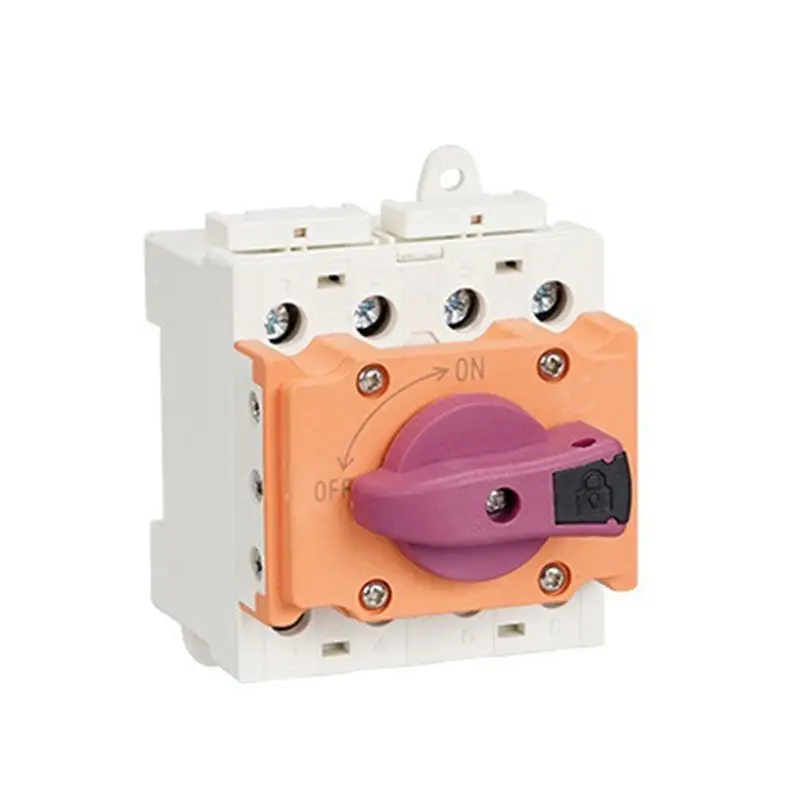 ABSS-Solar Isolator Switch PV DC 1200V 32A Solar Rotating Handle Isolator Rotary Switch Disconnector For Solar Device B