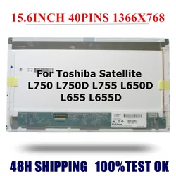 15.6“ LAPTOP DISPLAY LP156WH2 TL A1 For Toshiba Satellite L750 L750D L755 L650D L655 L655D Notebook Replacement LCD Matrix