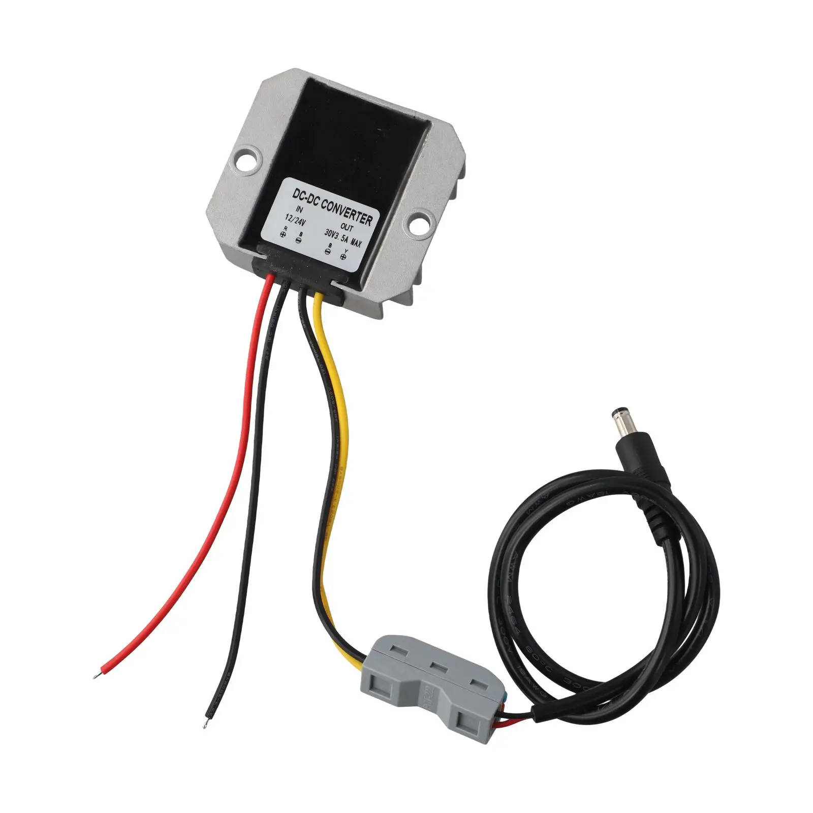 

Power Adapter 12V/24V To 30V 3A DC Power Converter-booster Efficient Voltage Conversion For Starlink DC Line+terminal Connector