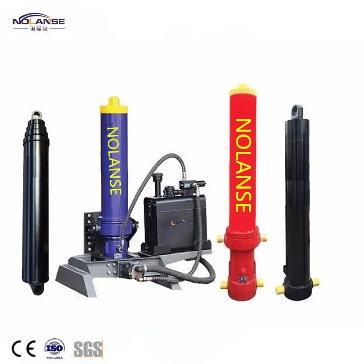 Multi Stage Telescopic Hydraulic Cylinder For Dump Truck