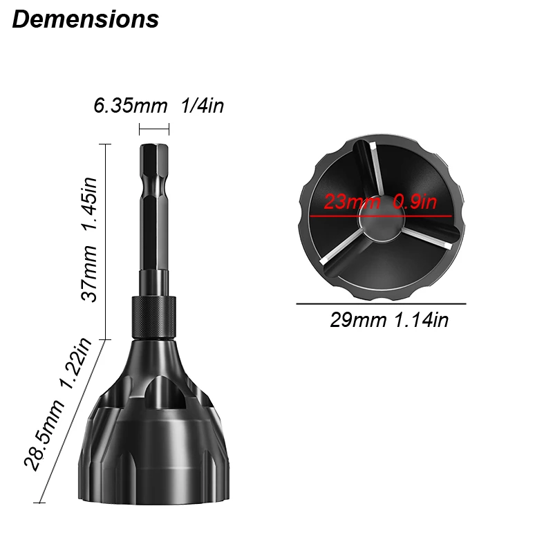 Deburring External Chamfer Tool Carbide Burr Blade Hard Sharp Metal Trimming Drill Bit Internal Countersink Steel Copper Screw