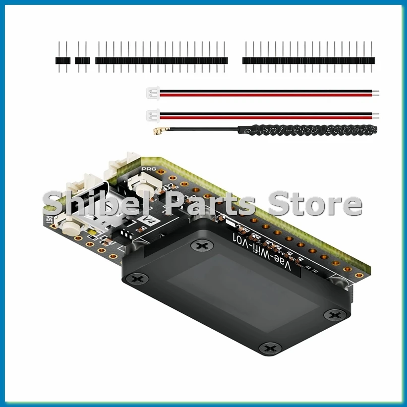 LoRa 32 V4 Meshtastic ESP32 SX1262 0.96inch OLED Solar Powered Dev-Board Mesh Network WiFi LoRa BLE Low Power-A79M