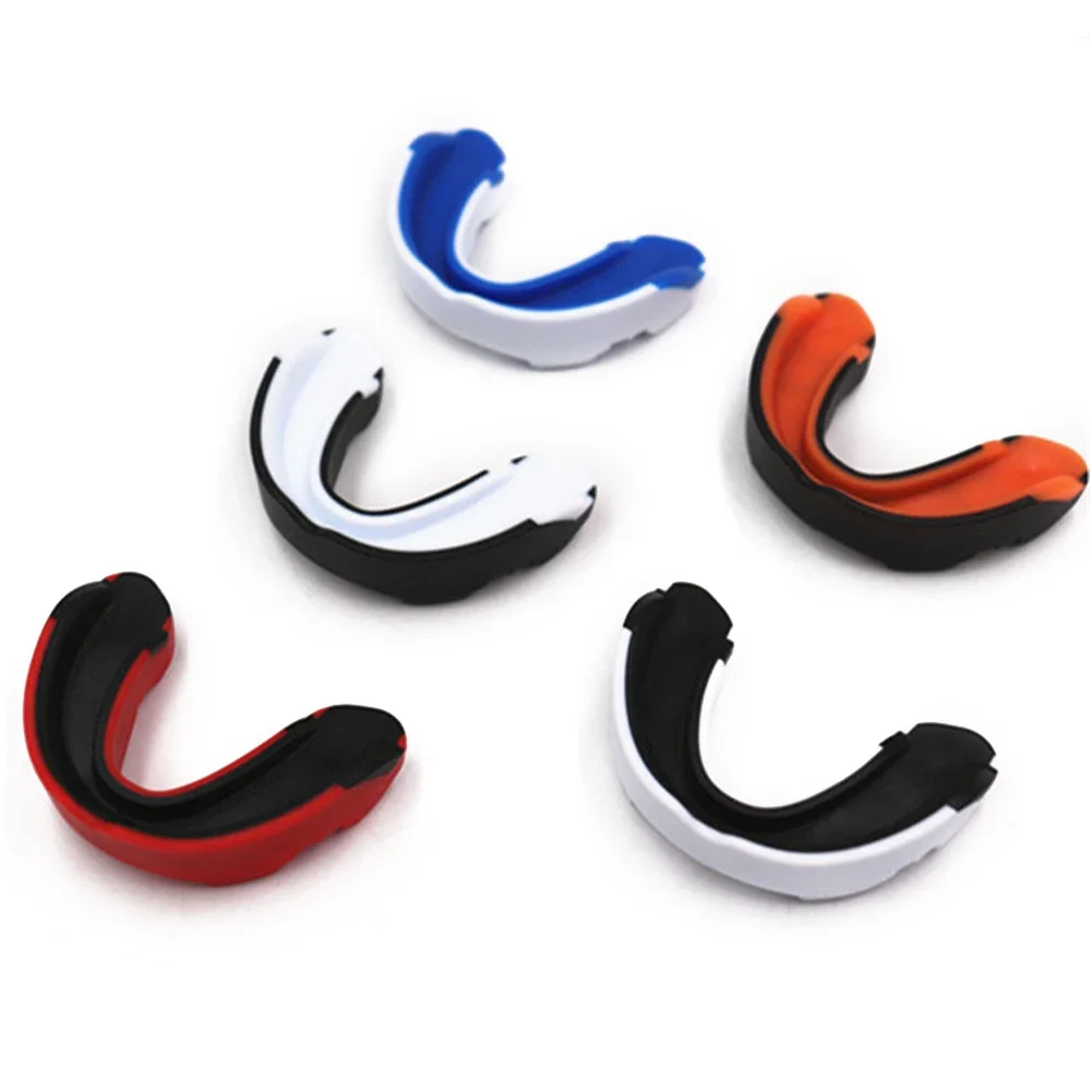 Boxing Gum Shield Mouth Guard Mouthguard Slim Fit for Football Wrestling Hockey Lacrosse Boxing for Contact Combat Sport Equip