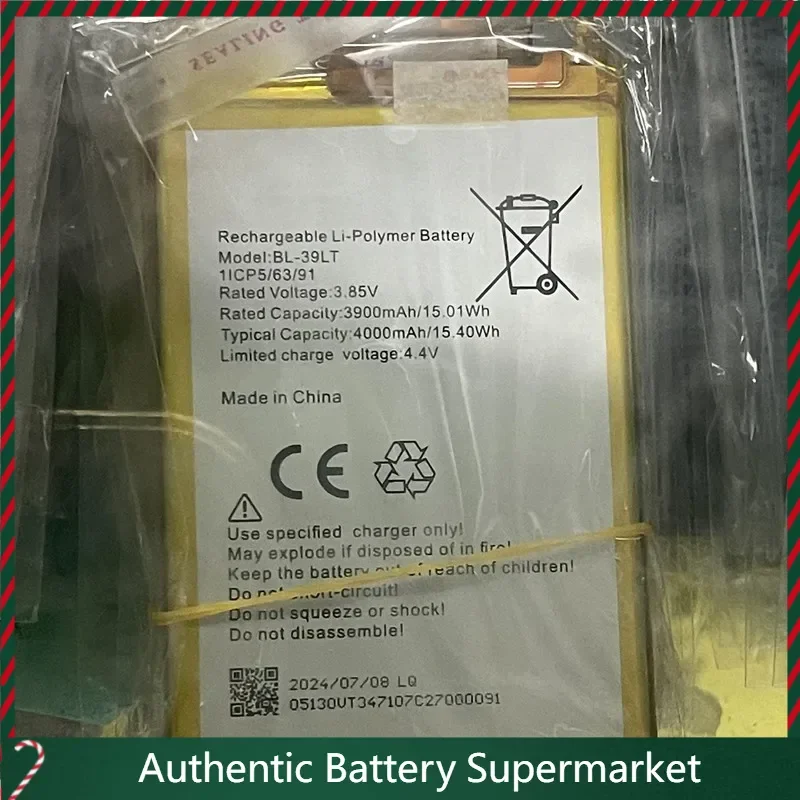 

New 3.85V 4000mAh BL-39LT For Tecno Camon 12 Air, CC6, KC3 Battery