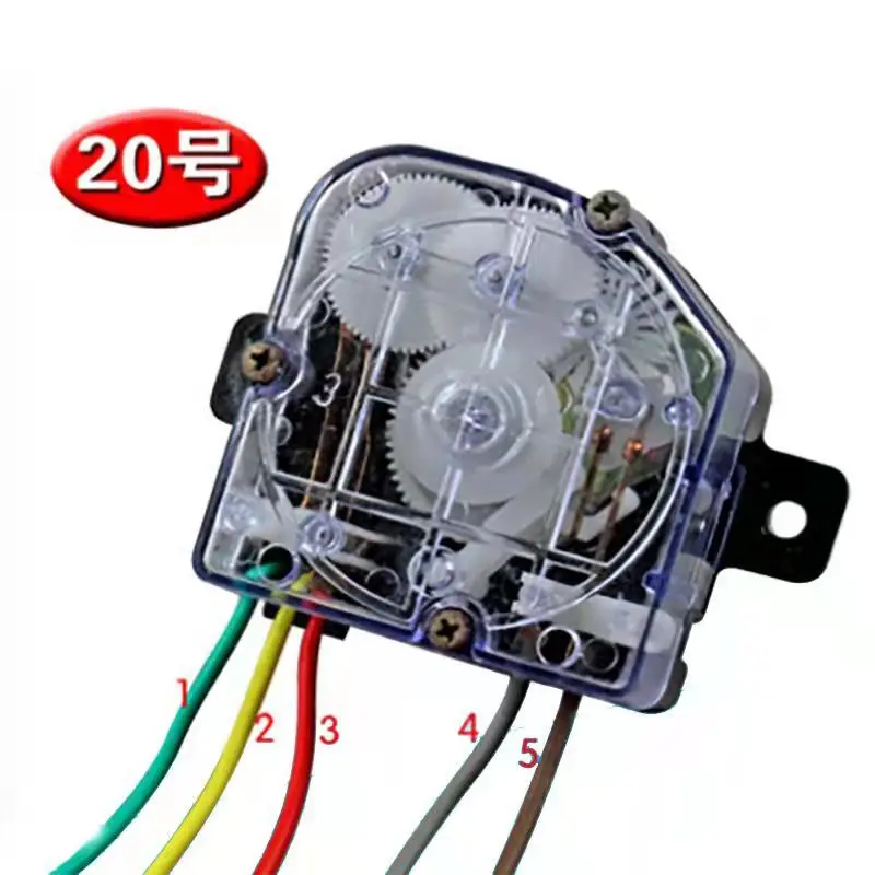 5 wire 90 degree washing machine timer switch Wash timer Semi-automatic double-cylinder washing machine parts