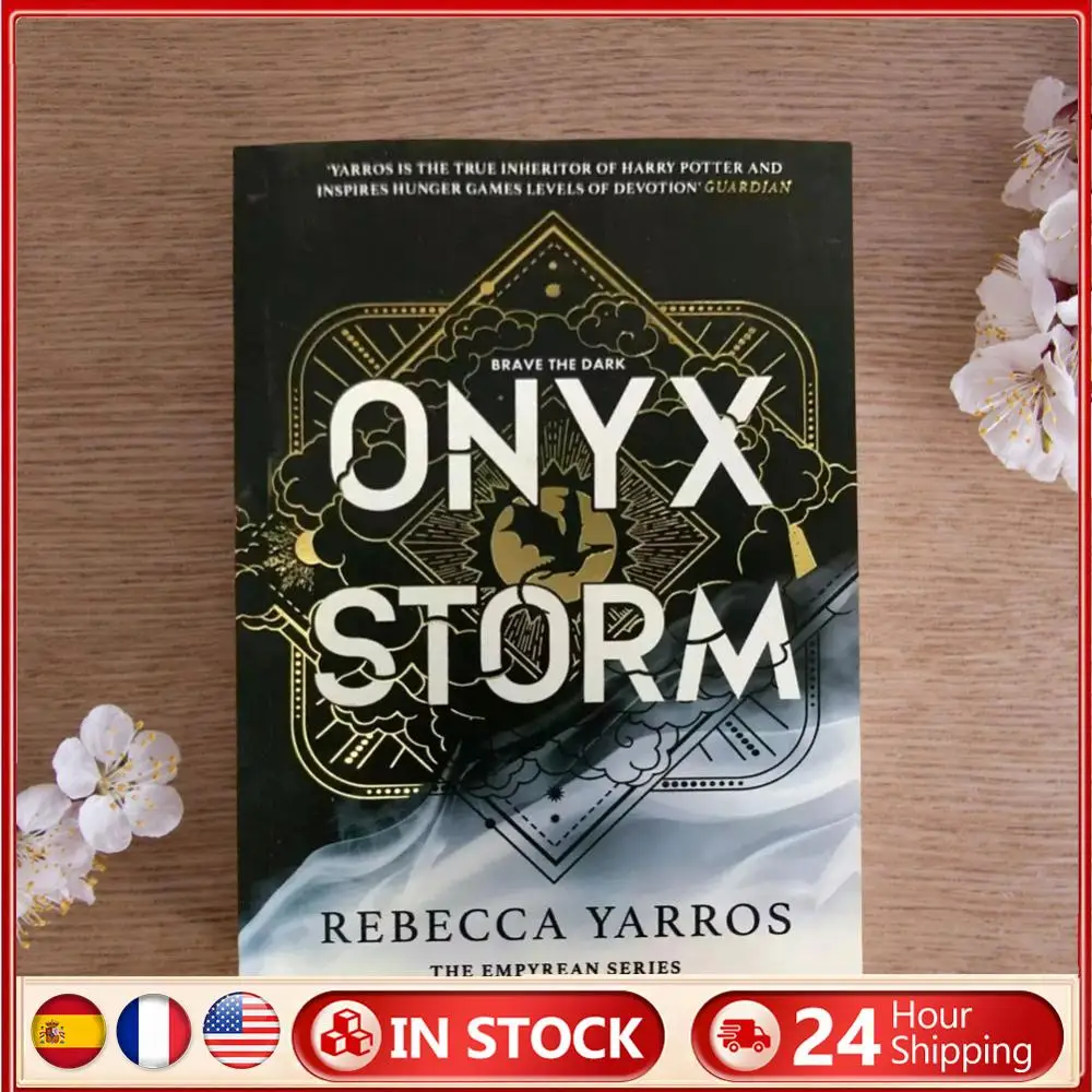

Оникс Штормовой роман, книга в стиле фэнтези, английская мягкая обложка, новый выпуск, волшебная казка Quest для молодежи и взрослых, подарок для любителей книг