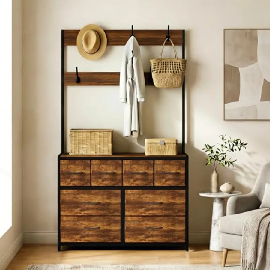 Clothes Rack With 8…