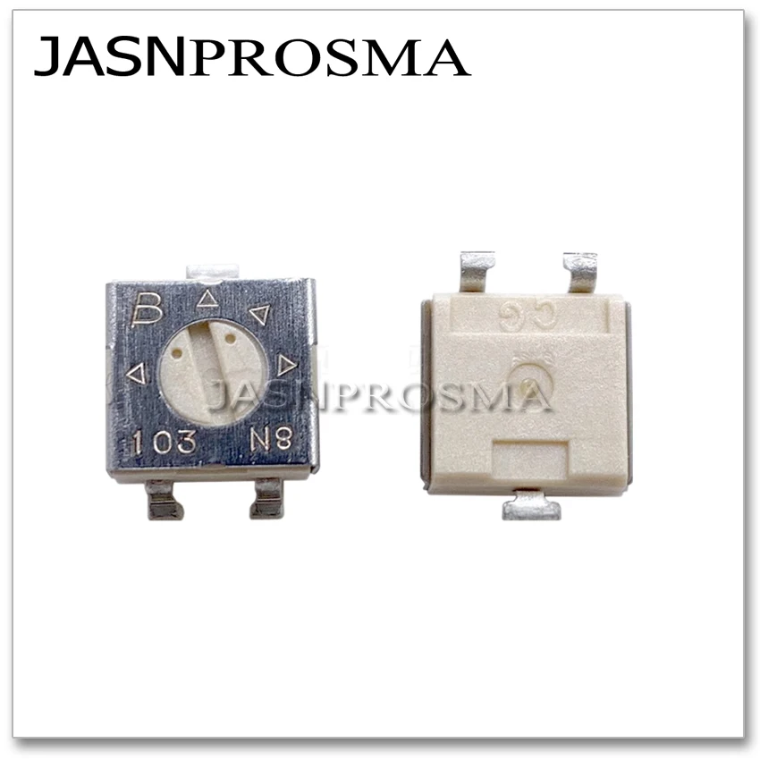 JASNPROSMA-Potentiomètre à résistance réglable, 500G 500R 1K 2K OHM 3314G-1-501E 3314G-1-import E 3314G-1-202E, 50 pièces, 3314 pièces