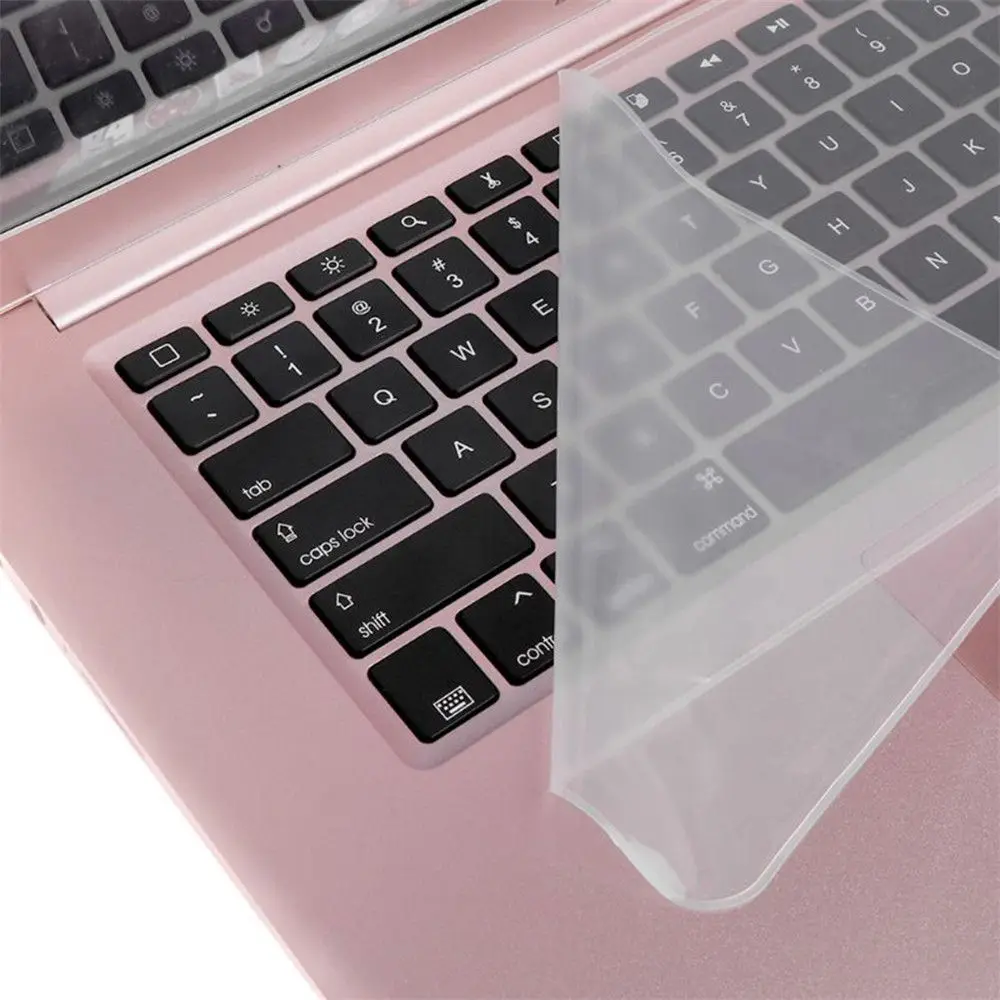 Clear Protector Dustproof 10-17inch Laptop Keyboard Protective Film Silicone Gel Notebook Keyboard Cover