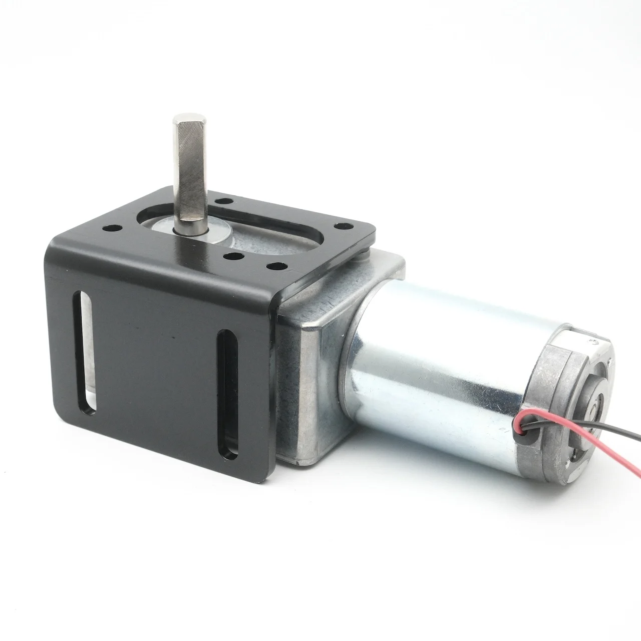 GW600 DC12V 24V 1.5-480RPM DIY Stir fry Machine Vending Machine Micro DC Worm Deceleration Gear Motor