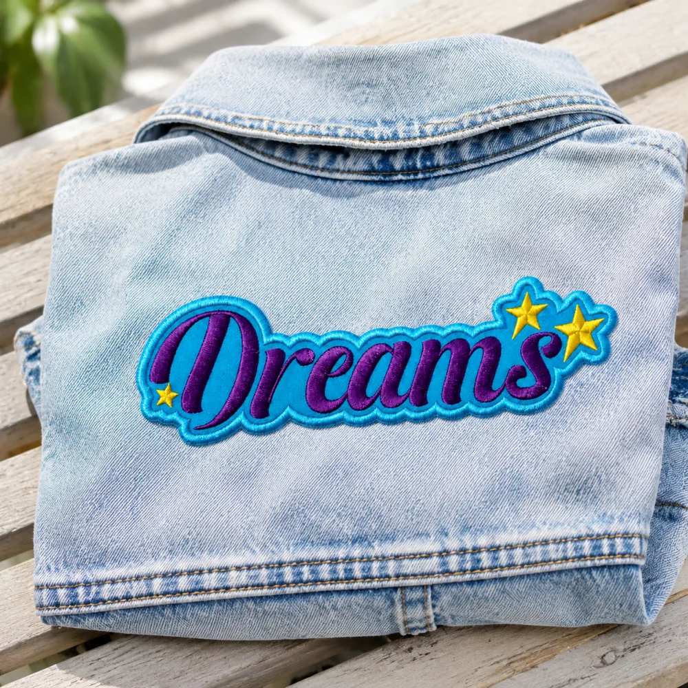 Custom Embroidered Heart Name Patches with Name/Text - Magic Tape Suitable for Backpacks,Clothing,Hats,Pet Apparel - Multi-Color